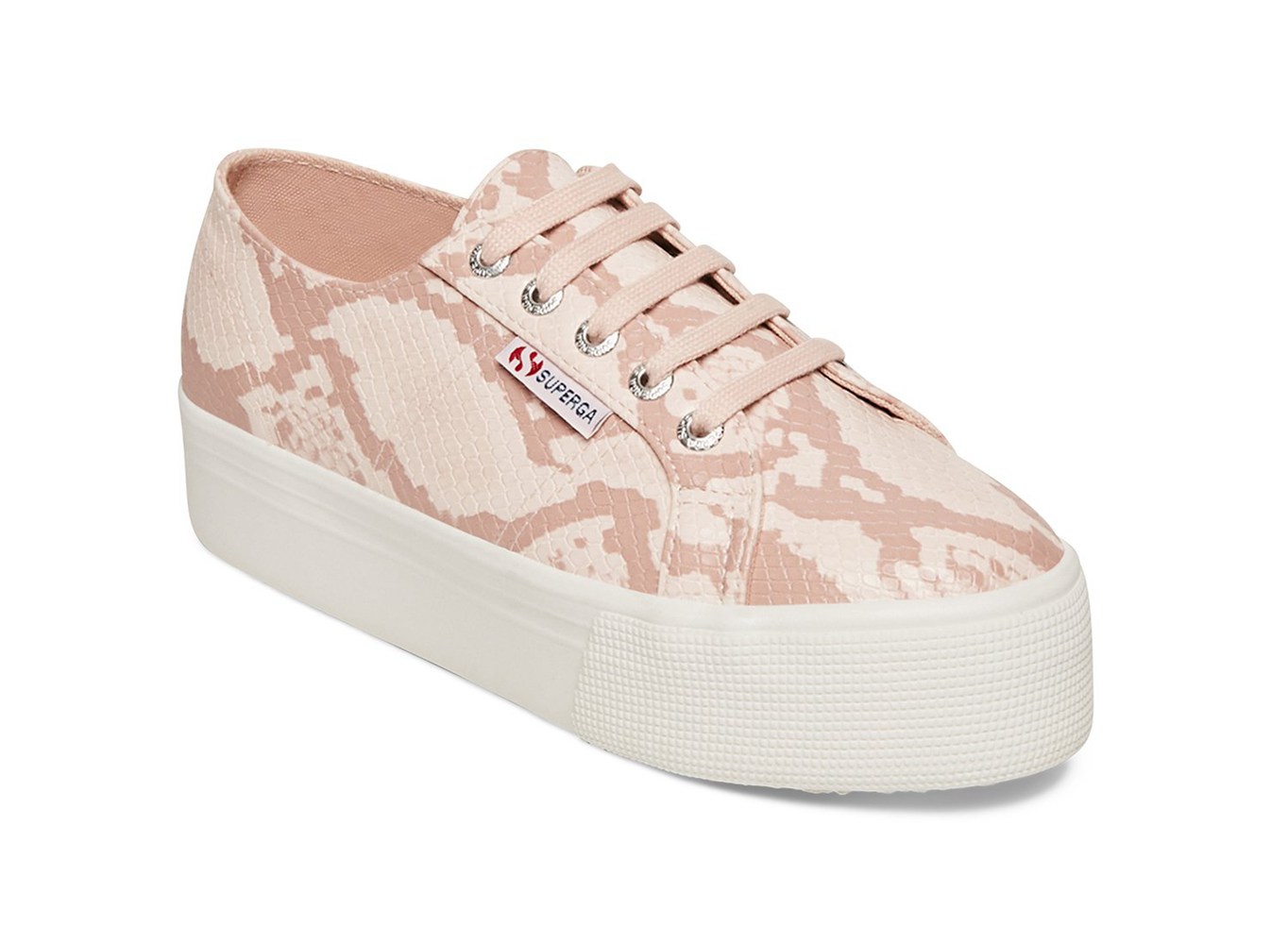 Platform Feminino Rosa/Serpentine - Superga 2790 Synthsnakew - FSZMO-4231